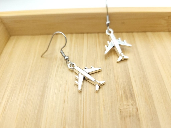 kleine Flugzeug Ohrhänger airplane